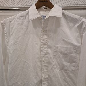 Brooks Brothers White Button Down Shirt